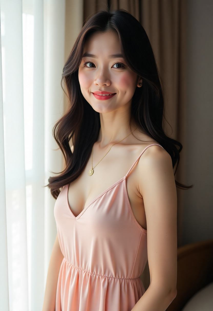 《西窗反光》海报，下午的光打在白色模型上